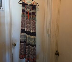 Mayle Multicolor Bohemian Maxi Dress